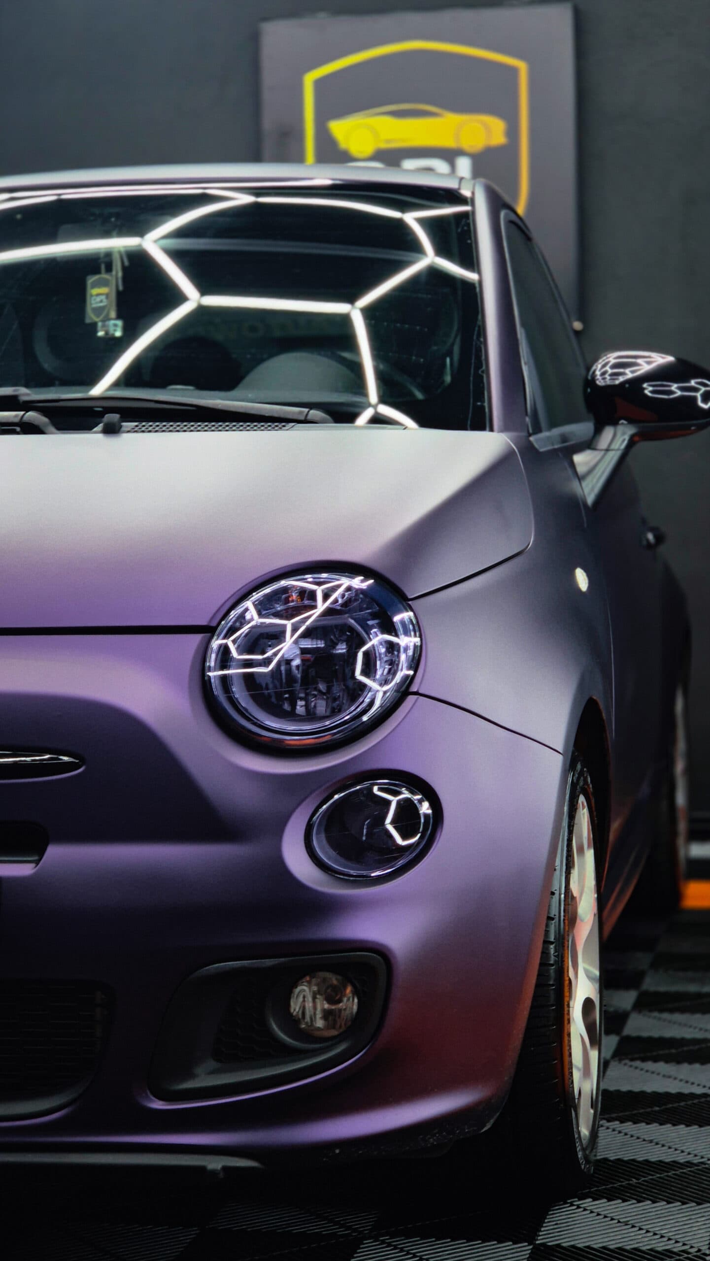 Detaliu dintr-o lucrare realizată de DPL Autowrap